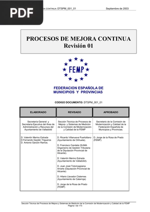 Procesos de mejora continua