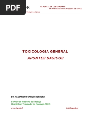 Toxicología general. Apuntes básicos