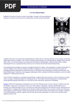 An Introduction to Kabbalah