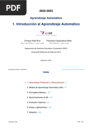 Aprendizaje Automatico