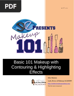 Basic 101 Makeup with Contouring & Highlighting Effects