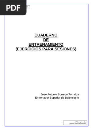 Cuaderno de entrenamiento