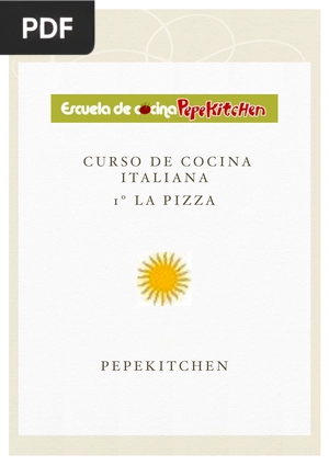 Curso de Cocina Italiana 1°: La Pizza