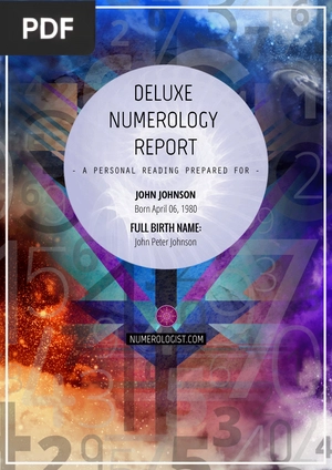 Deluxe numerology report