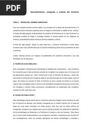 Descubrimiento, conquista y colonia del territorio Colombiano (artículo)