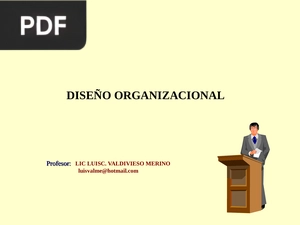 Diseño organizacional (Presentación)