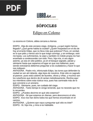 Edipo en Colono