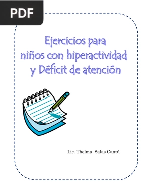 Ejercicios para niños con hiperactividad y déficit de atención