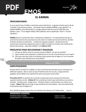 El Karma (Artículo)