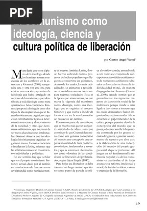 El comunismo como ideología, ciencia y cultura política de liberación (Artículo)