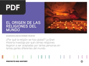 El origen de las religiones del mundo (Articulo)