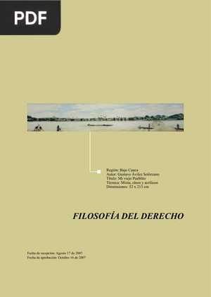 Filosofía del derecho