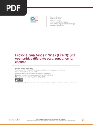 Filosofía para Niños y Niñas (FPNN): una oportunidad diferente para pensar en la escuela