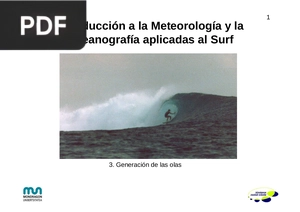 Introducción a la Meteorología y la Oceanografía aplicadas al Surf (Presentación)