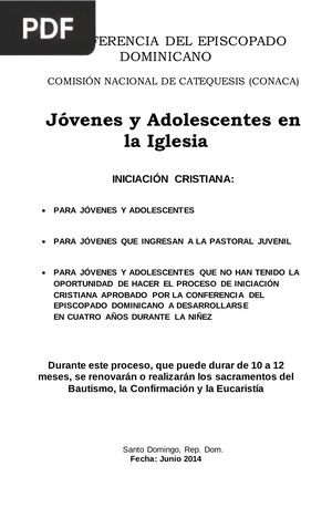 Jóvenes y Adolescentes en la Iglesia