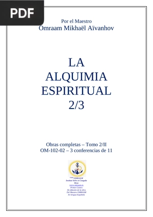 La Alquimia Espiritual