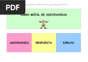 Libro móvil de Adivinanzas