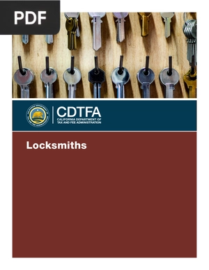 Locksmiths (Inglés)