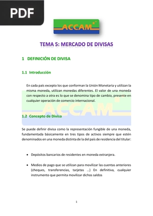 Mercado de divisas