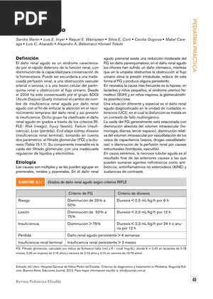 Nefrología. Daño renal agudo (Artículo)