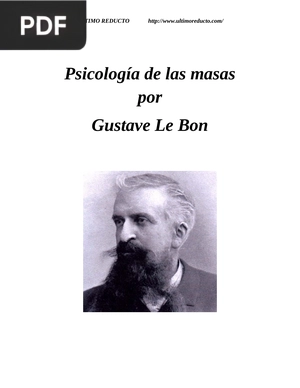 Psicología de las masas