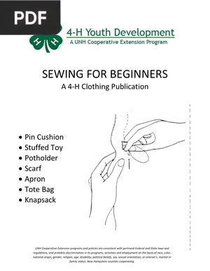 Sewing for Beginners