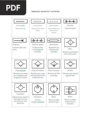 Simbología neumática y de control