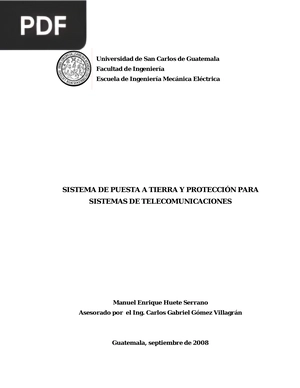 Sistema de puesta a tierra y protección para sistemas de telecomunicaciones