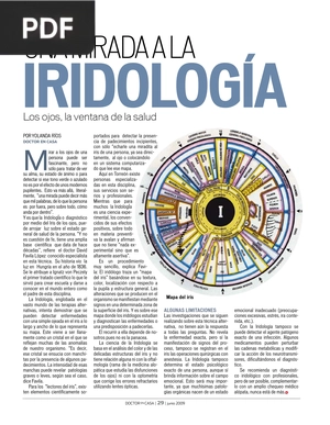 Una mirada a la iridología (Artículo)