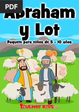 Abraham y Lot Paquete para niños de 5 - 10 años