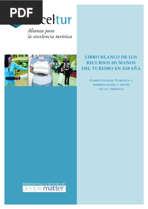 Libro Blanco de los Recursos Humanos del Turismo en España