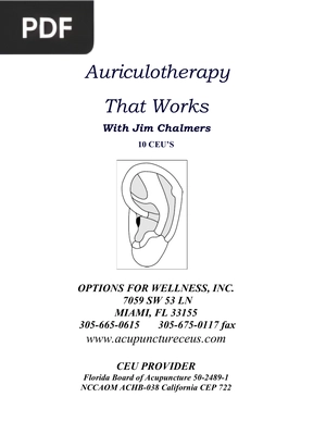 Auriculotherapy That Works (Inglés)