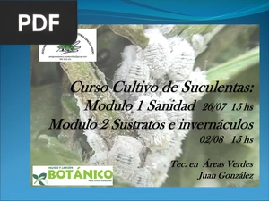 Curso cultivo de suculentas (Presentación)