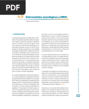 Enfermedades neurológicas y SMSL (Artículo)