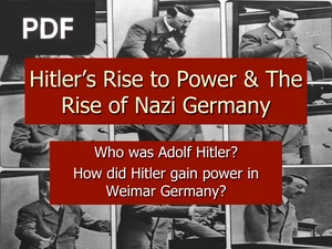 Hitler’s Rise to Power & The Rise of Nazi Germany (Inglés) (Presentación)