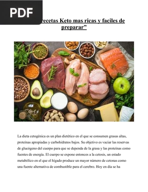 Las 5 recetas Keto mas ricas y faciles de preparar