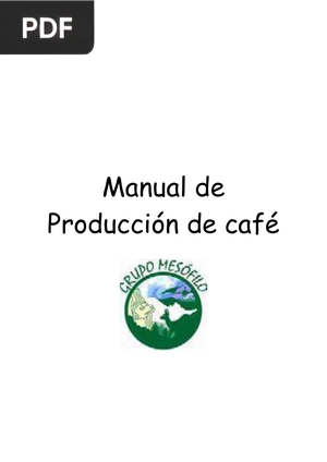 Manual de Producción de café