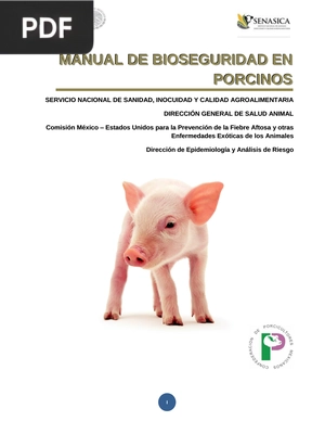 Manual de bioseguridad en porcinos