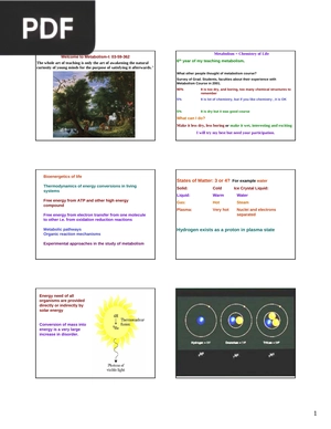 Metabolism-Intro & bioenergetics (Inglés) (Presenatción)