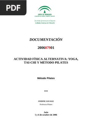 Método Pilates (Artículo)