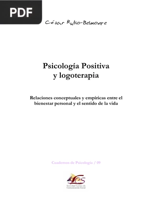 Psicología Positiva y Logoterapia