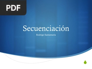 Secuenciación de ADN (Presentacion)