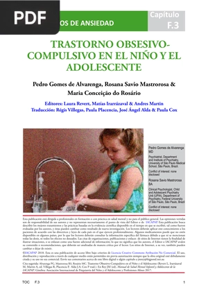 Trastorno obesivo compulsivo en el niño y el adolescente