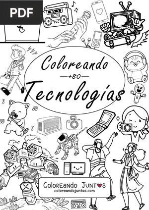 Libro de Tecnologías para Colorear