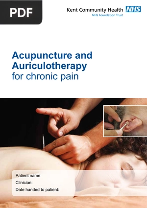 Acupuncture and Auriculotherapy for chronic pain (Inglés) (Artículo)