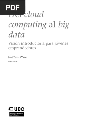 Del cloud computing al big data