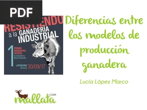 Diferencias entre los modelos de producción ganadera (Presentación)