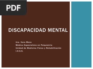 Discapacidad mental (Presentación)