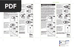 Door Lockset Installation Instructions (Inglés) (Artículo)