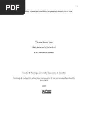 El rol del psicólogo frente a la evaluación psicológica en el campo organizacional